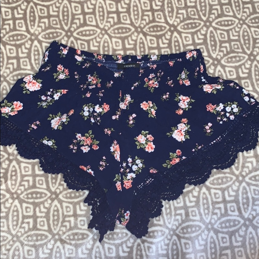 Flowy Floral Shorts